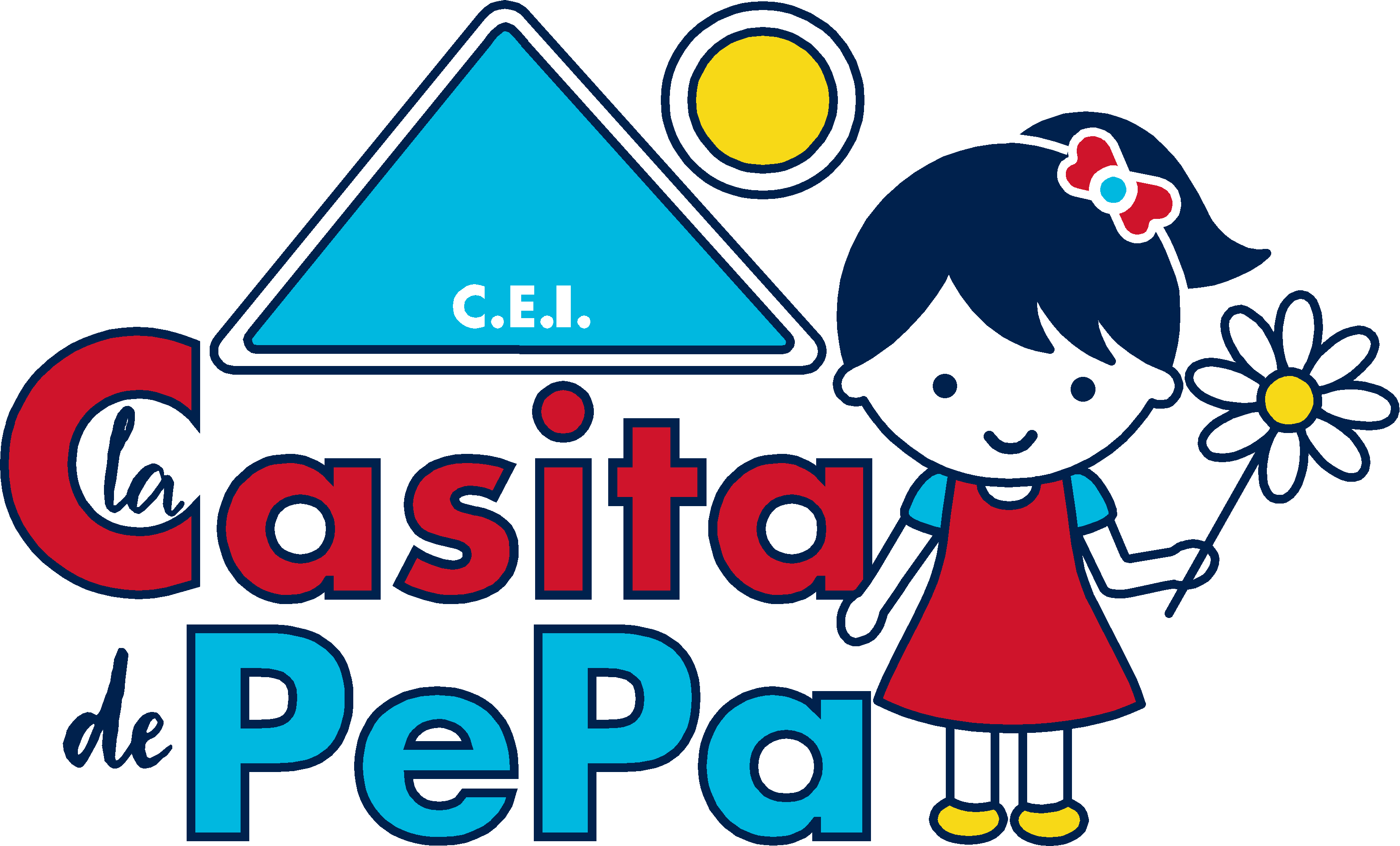 Diseño de logotipo para la escuela infantil La Casita de Pepa