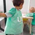 Diseño personalizado de babi para la escuela infantil Ulu