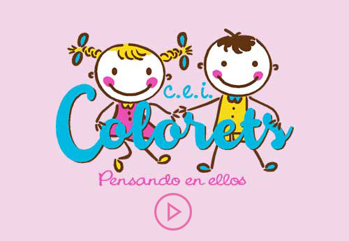 Logo de la escuela Colorets