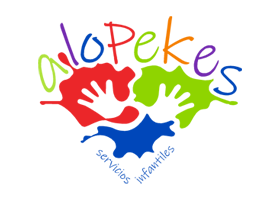 Diseño de logotipo para la escuela infantil A lo Peke