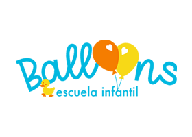 Diseño de logotipo para la escuela infantil Balloons